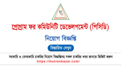 PCD NGO Job Circular 2025