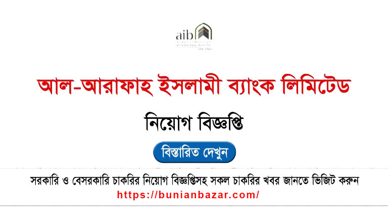 Al-Arafah Islami Bank Job Circular 2025