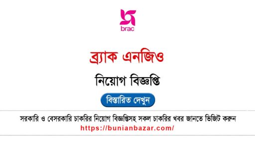 BRAC NGO Job Circular 2025