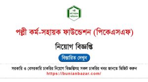 PKSF Job Circular 2025